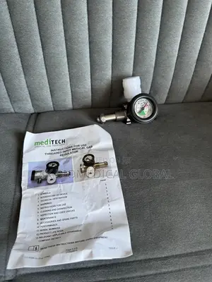 Meditech Oxygen Regulator – Pin Index – Never Used