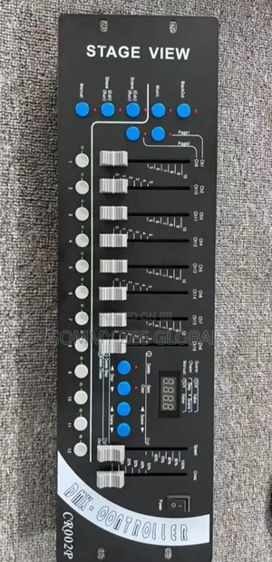 Original Blue Button Mixer