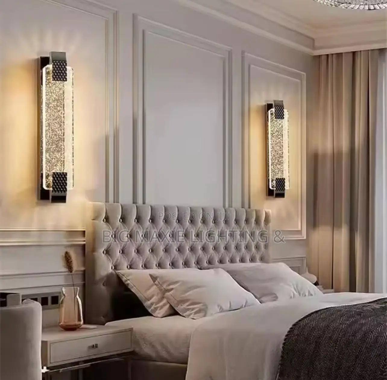 Modern Luxury Crystal Led Wall Lamp