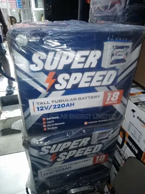 Super Speed 12v 220ahms Tubular Battery