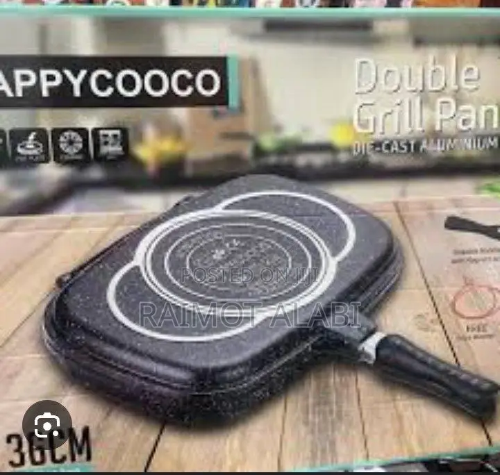 36cm Double Grill Pan