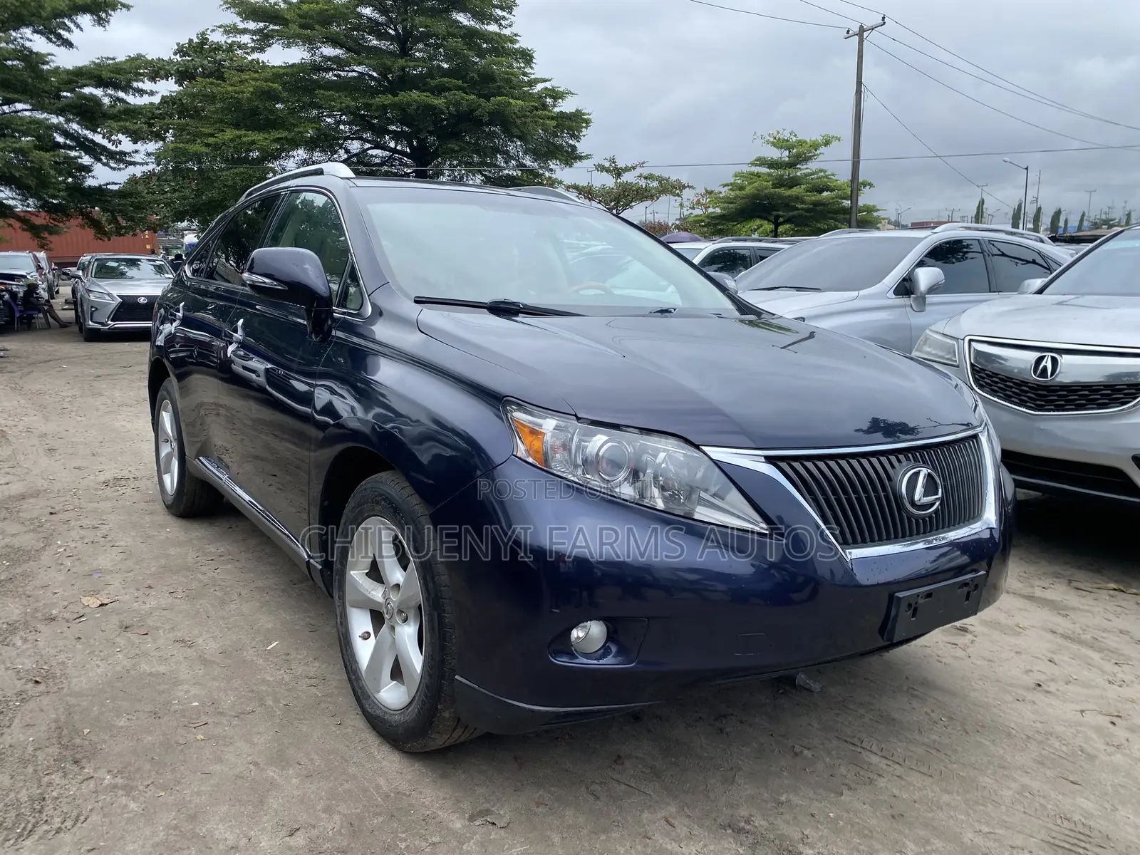 Lexus RX 350 2010 Blue