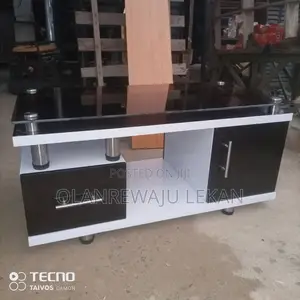 Center Table With Glass Top