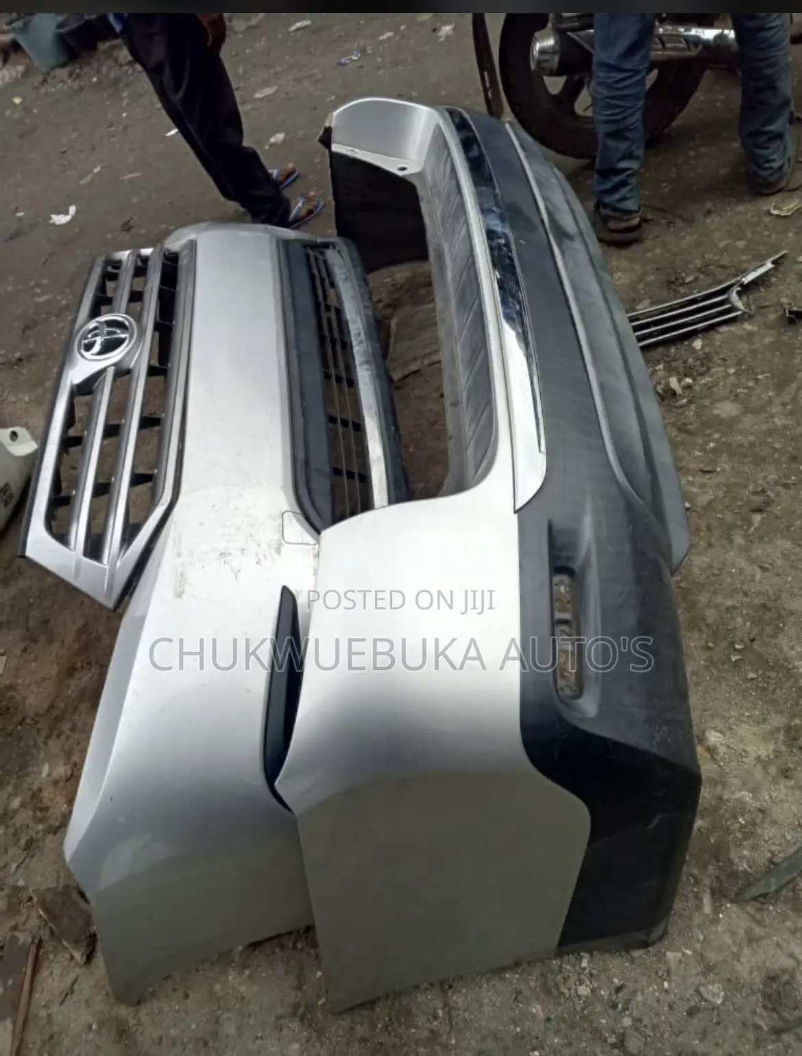 Complete Front and Back Bumper Highlander 2012