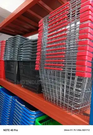 Supermarket Metal Basket