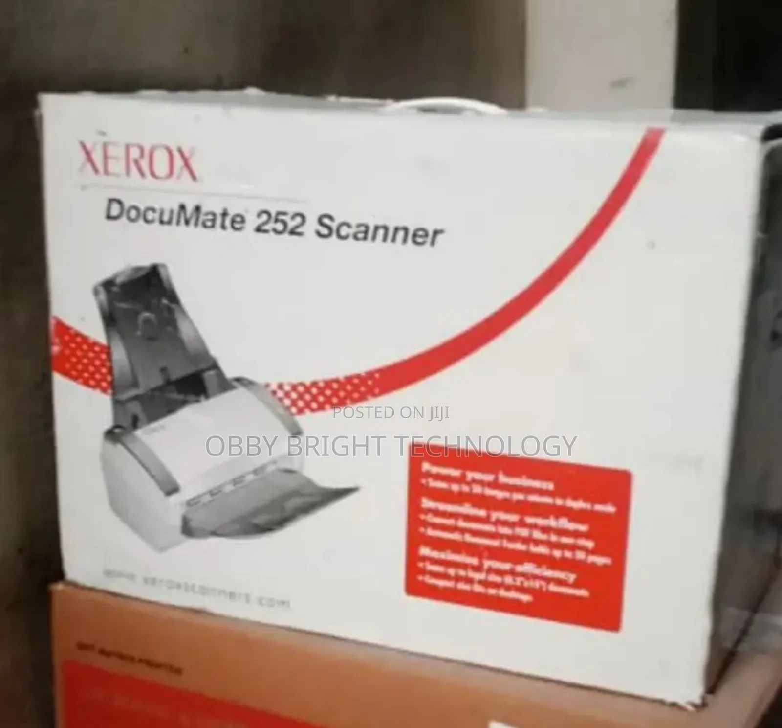 Xerox Documate 252 Color Sheetfed Document Scanner