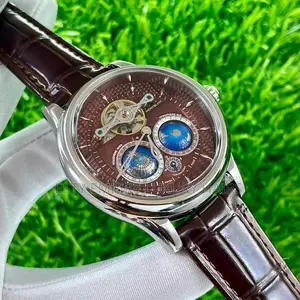 Quality Luxury Mont Blanc Leather Wristwatch