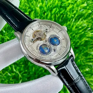 Quality Luxury Mont Blanc Leather Wristwatch