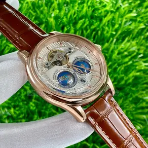 Quality Luxury Mont Blanc Leather Wristwatch