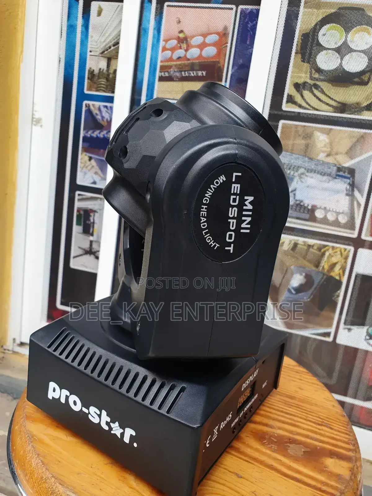 Double Face Moving Head Light