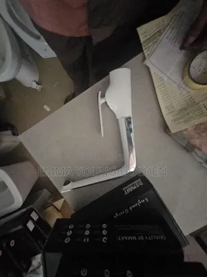 Mmaat Stainless and White Sink Mixer