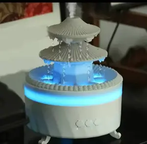 Raindrop Humidifier Professional 7 Colorful Lights Multipurpose