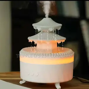 Raindrop Humidifier Professional 7 Colorful Lights Multipurpose
