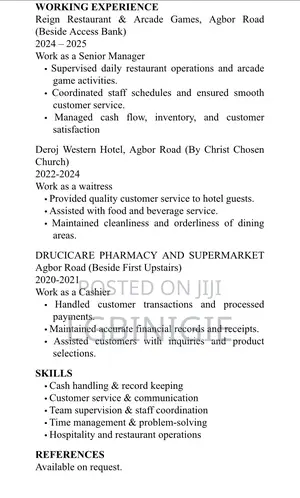 Any Department