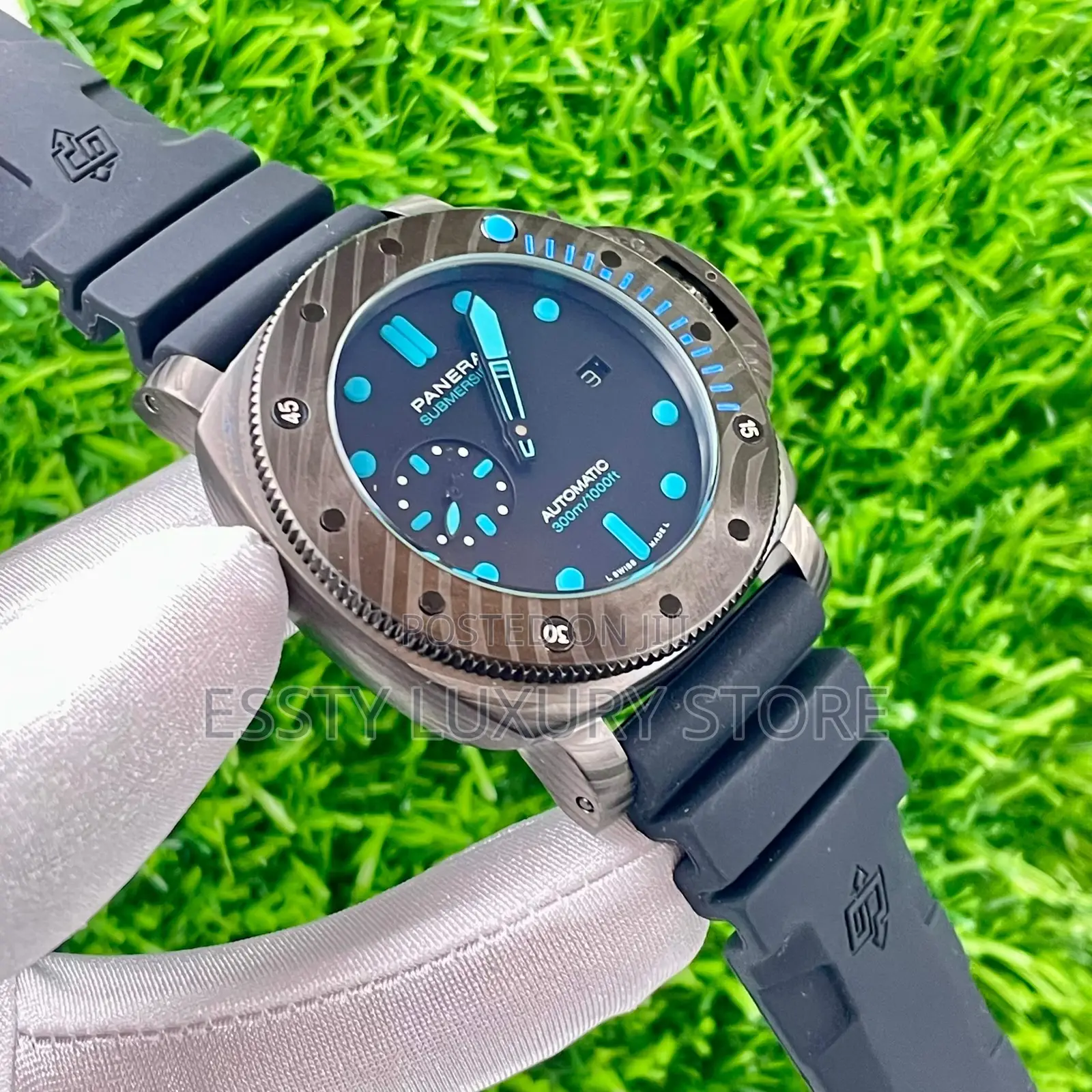 Original Quality Luxury Automatic Engine Luminor Rubber Watch