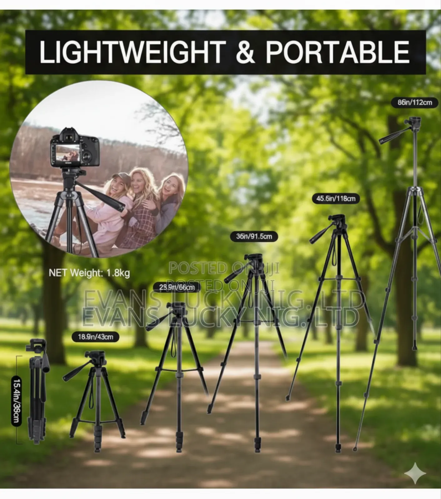 Tripod for Camera