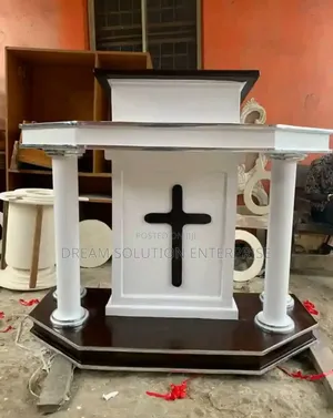 White Church Pulpit