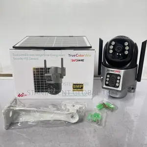 Safehome 8mp 4g Dual Lens Solar Ptz Big Outdoor Camera With | V380