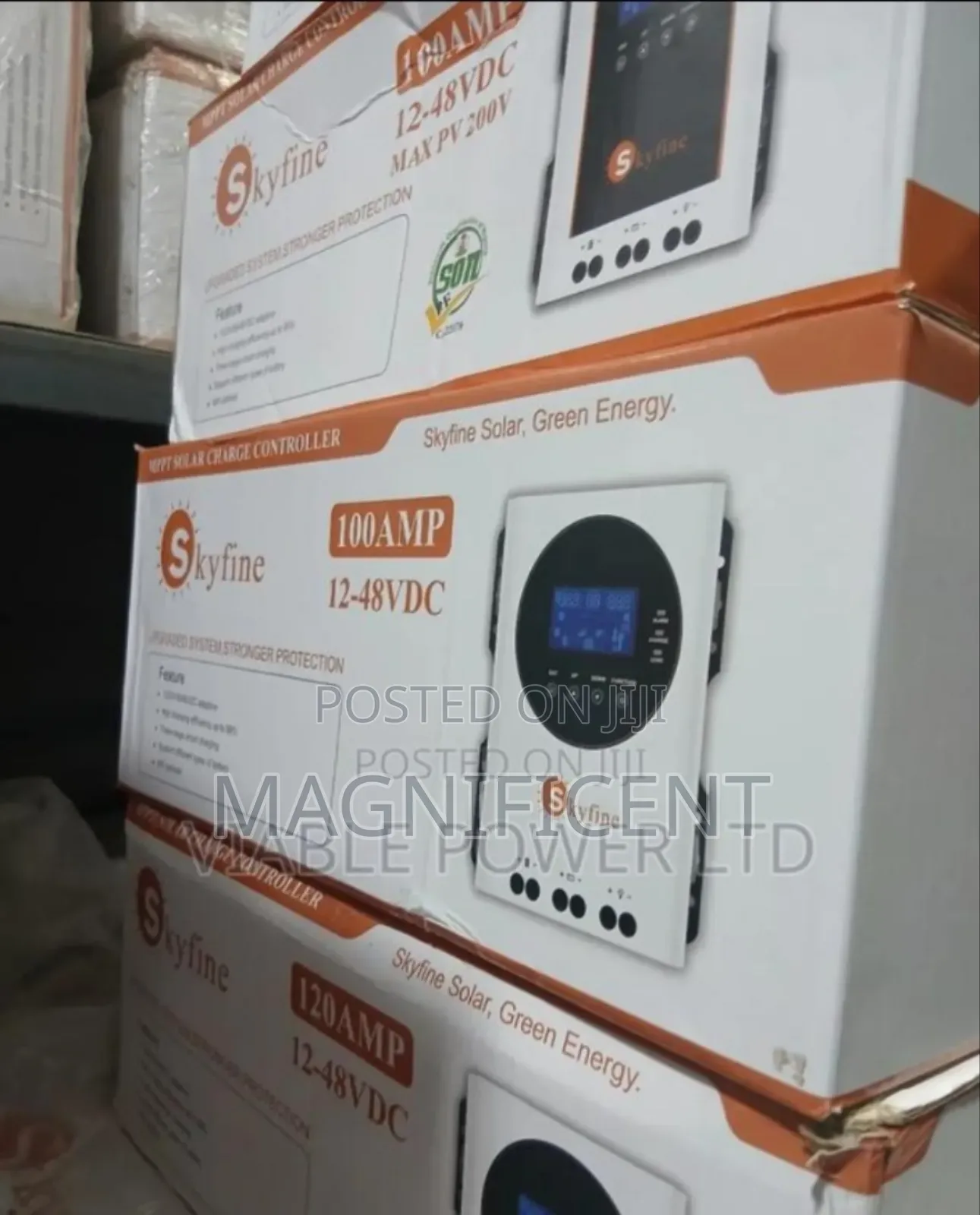 Original New 100amp Skyfine Controller Well Build And Exceptional
