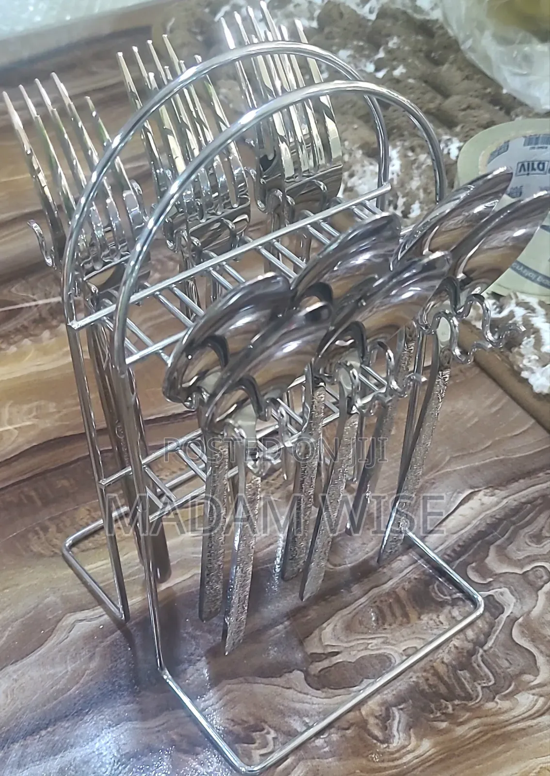 Silver Spoon and Fork.