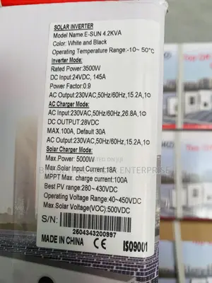 Sako 4.2kva 24v Solar Hybrid Power Inverter
