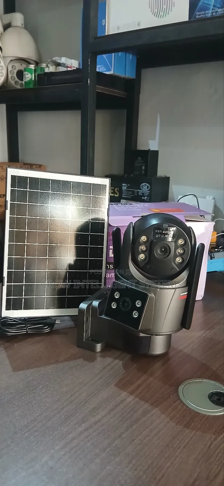 Dual Lens Solar PTZ Camera