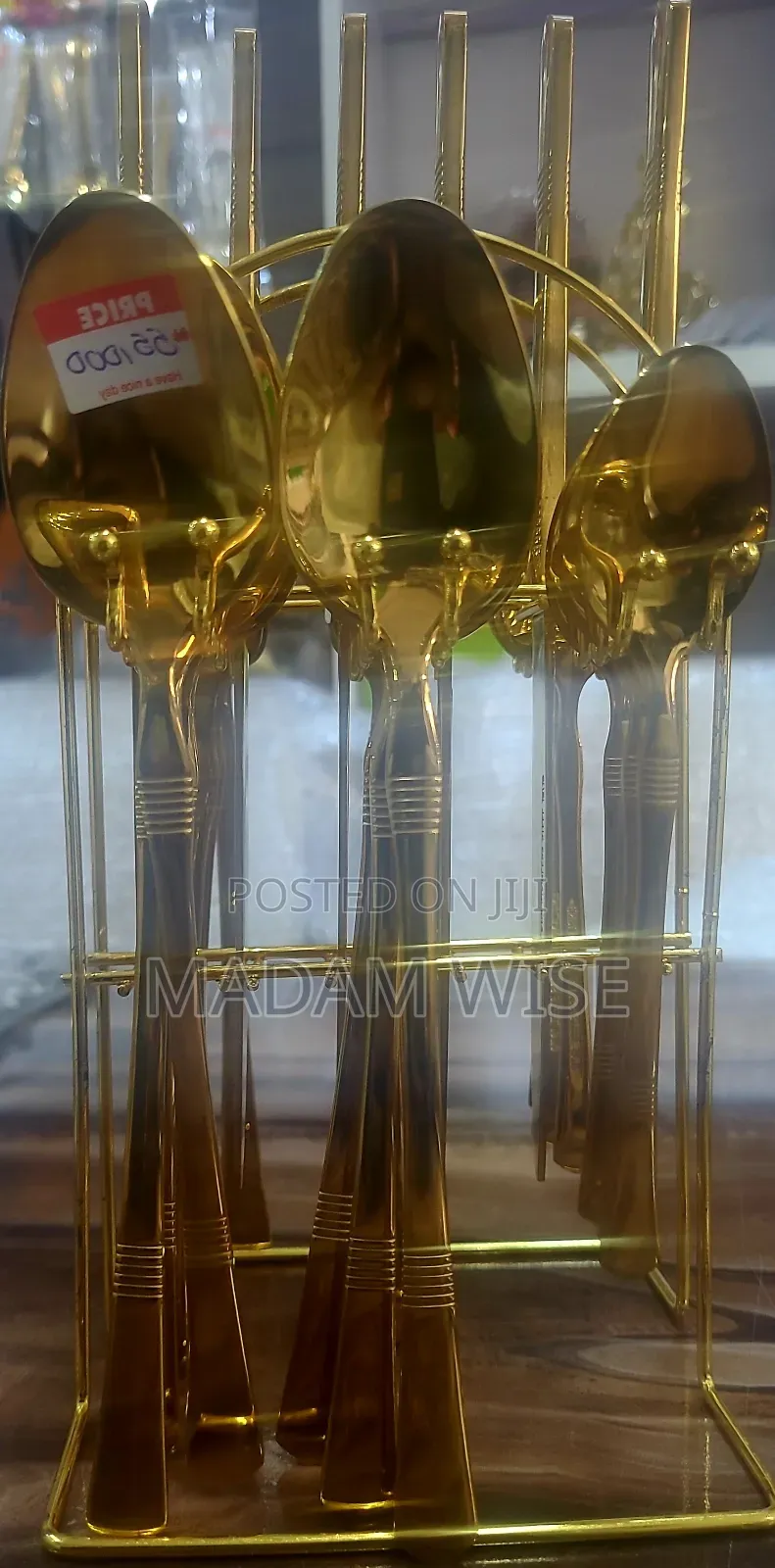 High-Quality Gold Cutlery Set
