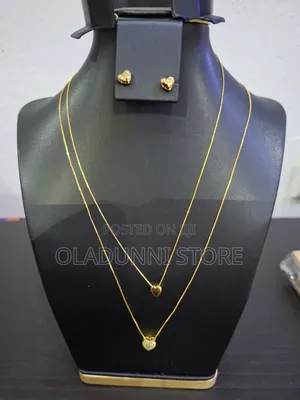 Earring and 2layer Necklace
