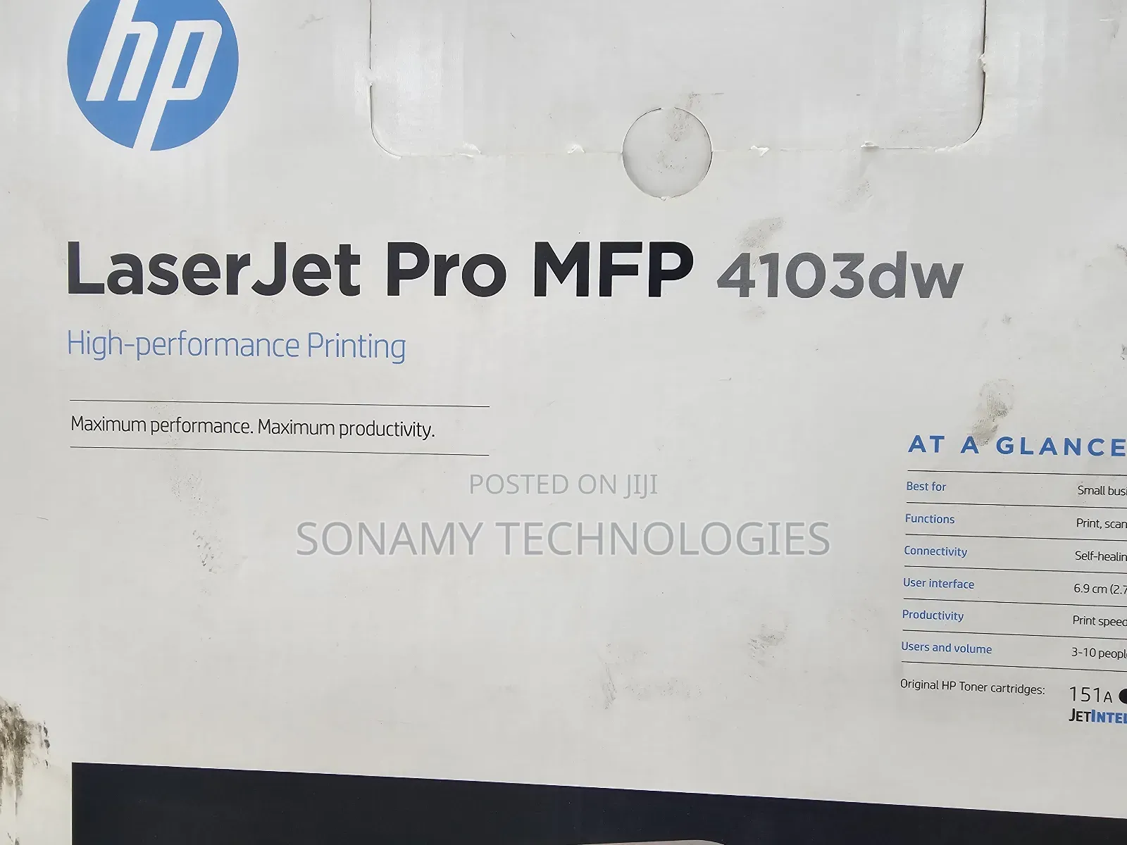Hp Printer Laserjet Mfp 4103dw
