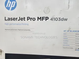 Hp Printer Laserjet Mfp 4103dw