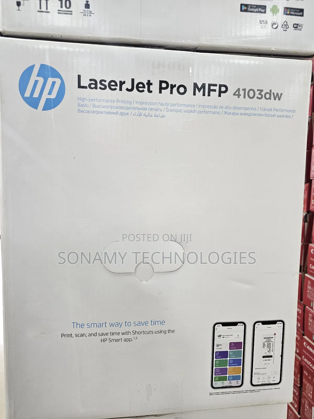 Hp Printer Laserjet Mfp 4103dw