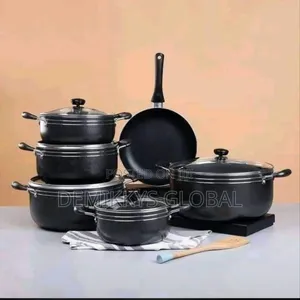 14 Pieces Nonstick Pot Sets With Frying Pan