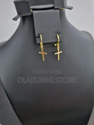 Cross Replica Earring