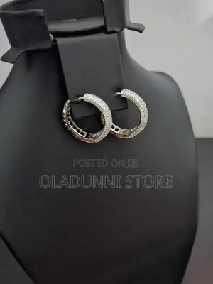 Stone Silver Earring