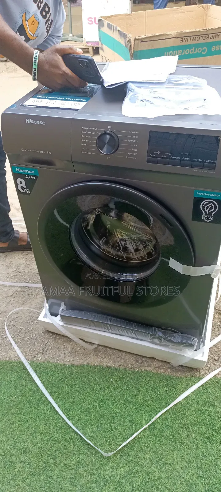 Hisense Washing Machine 8kg Front Loading