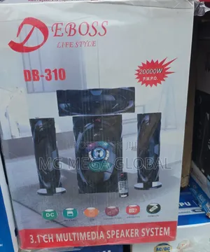 De Boss 3.1 Channel Speakers