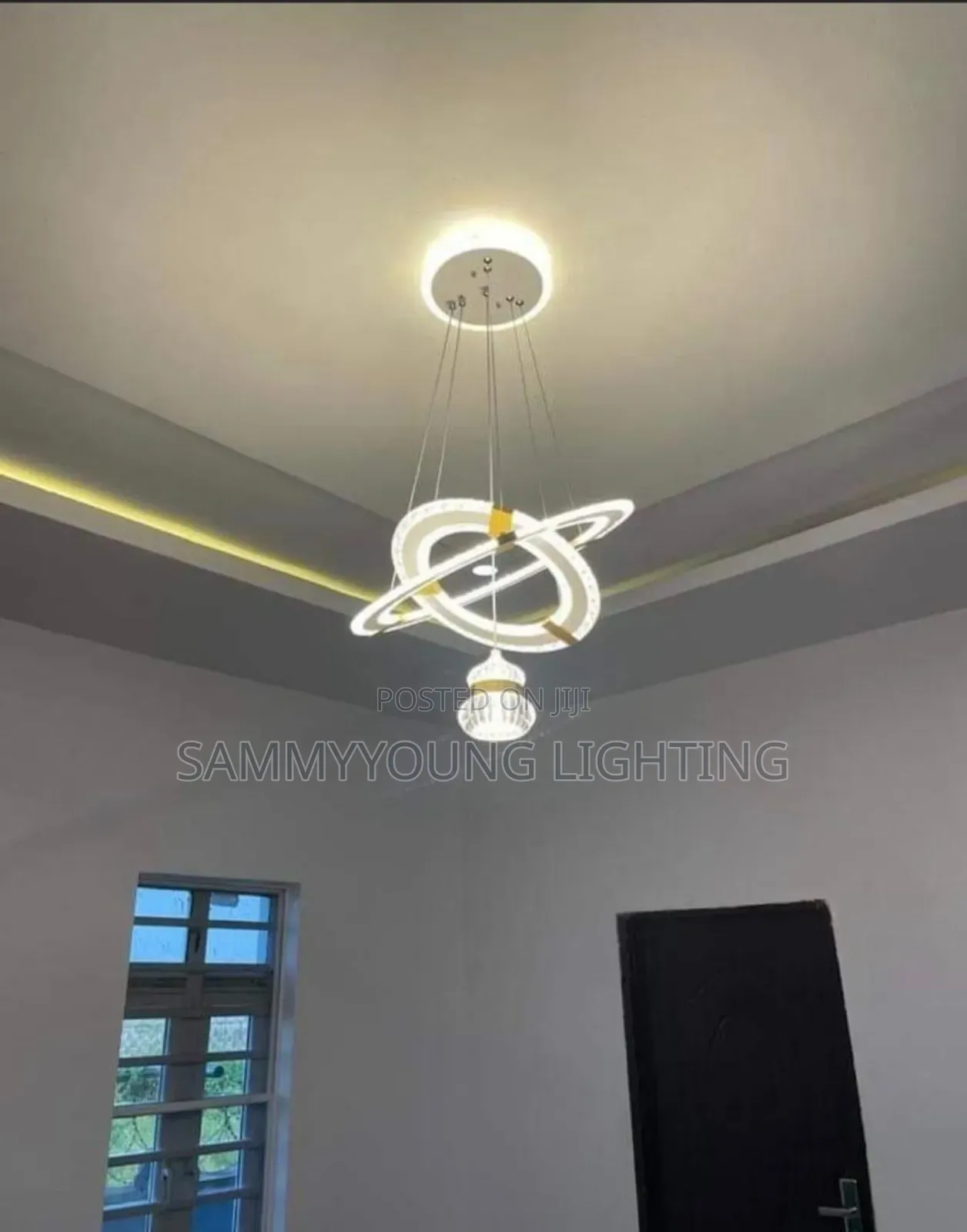 Luxury Ceiling Mounted Led Chandelier Light