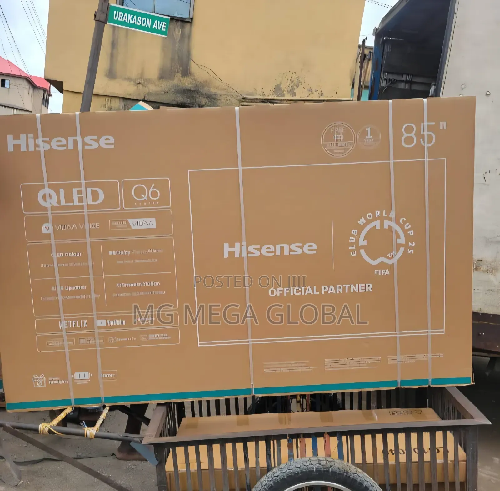 85 Qled Hisense Smart 