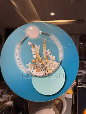 Round Wall Acrylic Frame !!
Stoned Art Frame 
.
Size: 90cm by 90cm
