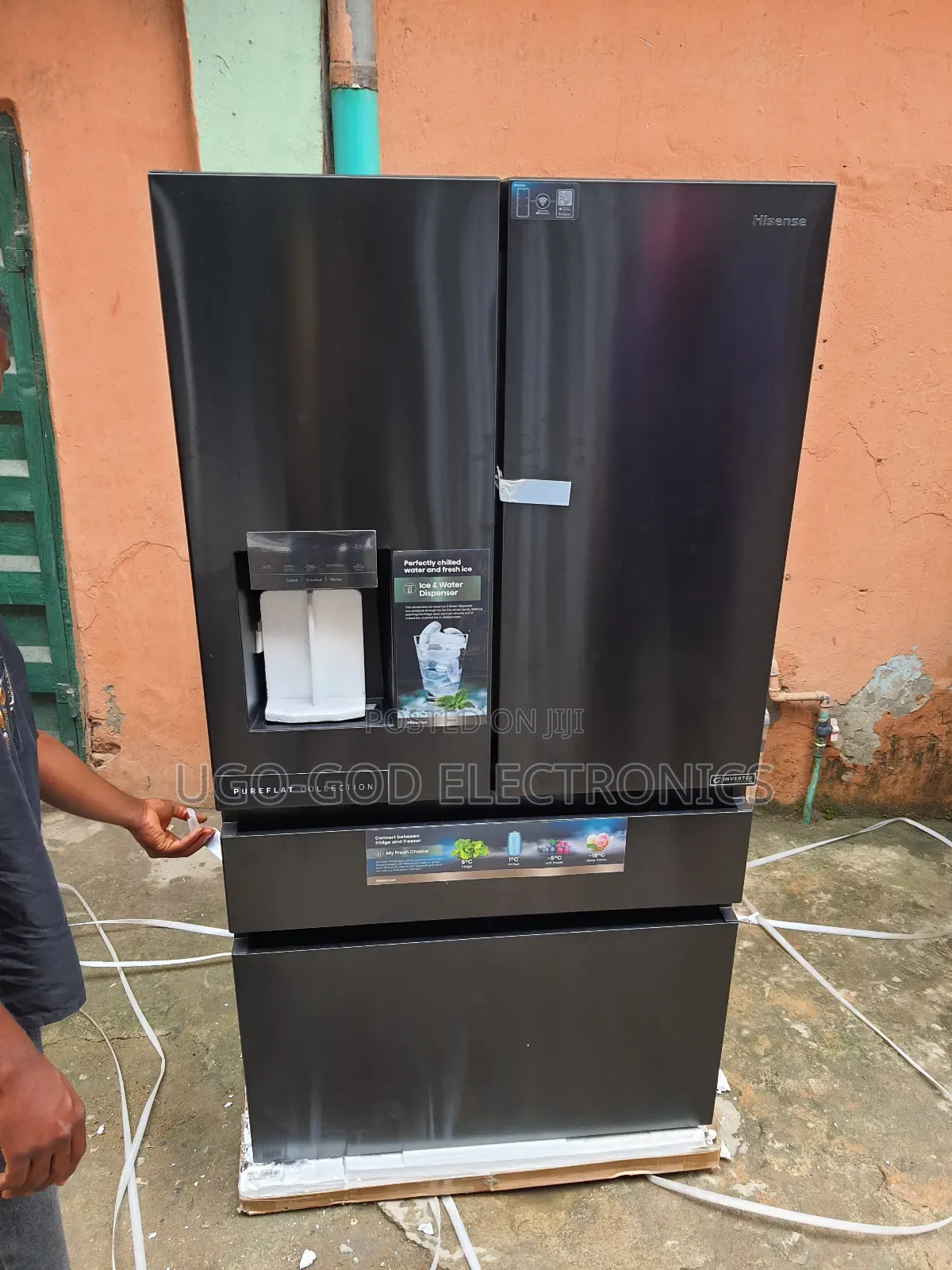 Hisense Double Doors Refrigerator
