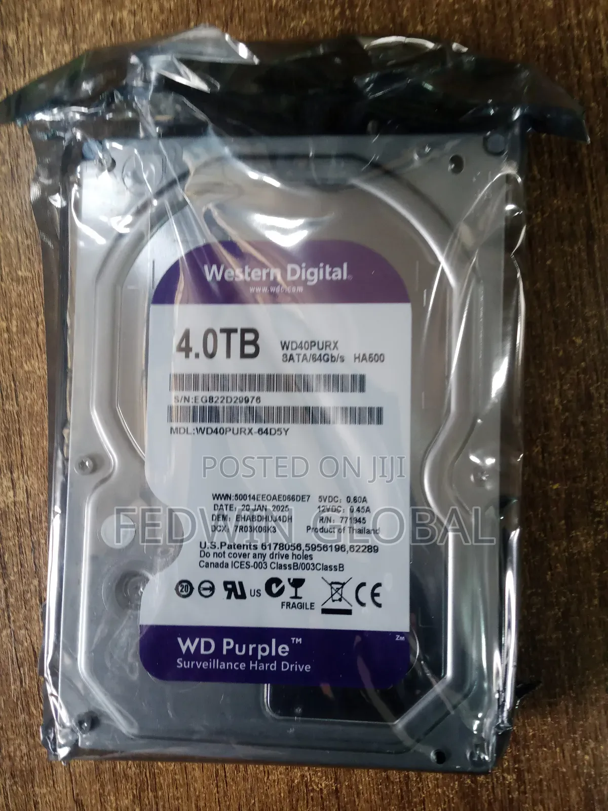 Western Digital 4tera Byte Hard Disk