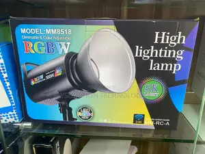 Mm8518 High Power 500w RGBW Led Video Photo Studio Focus Light