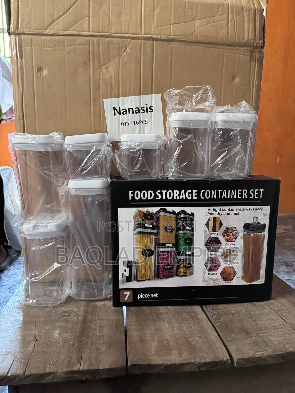 7 in 1 Kitchen Storage Container