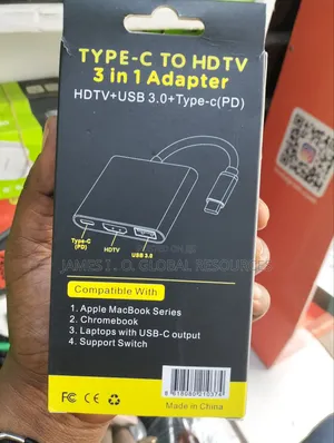 Type C to HDTV 3 in 1 Adapter ( Type C Hub)