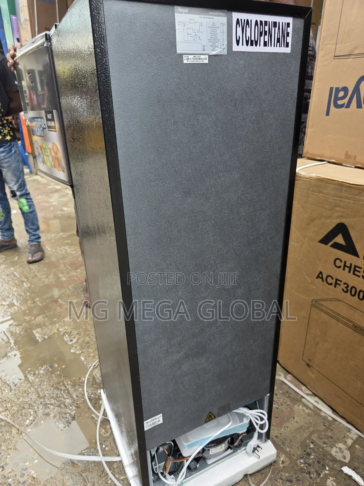 Royal Double Door 155l Refrigerator