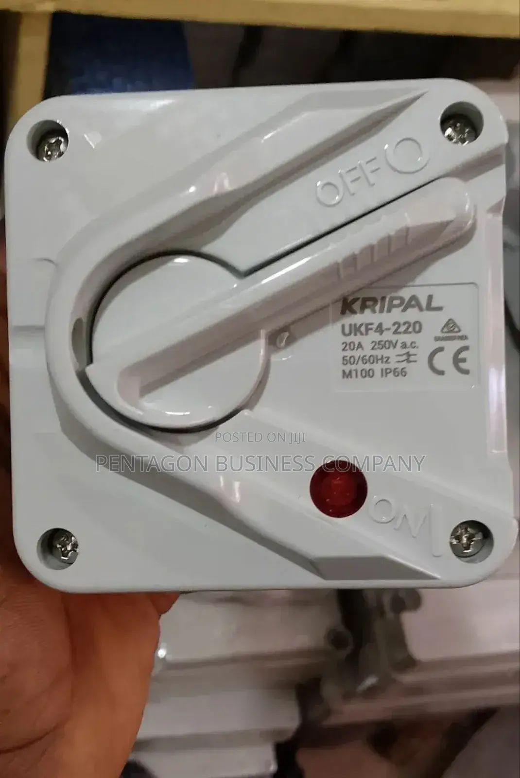 20ahms Kripal Waterproof Weather Switch With Light