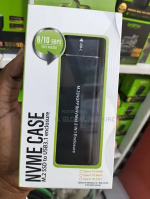 SSD Case M1 M2 Usb 3.1