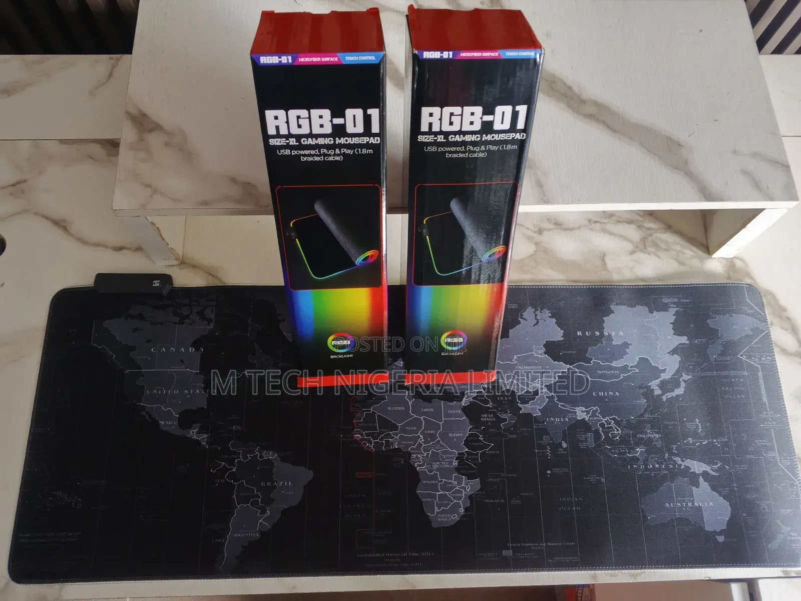 RGB Lighting Mouse Pad