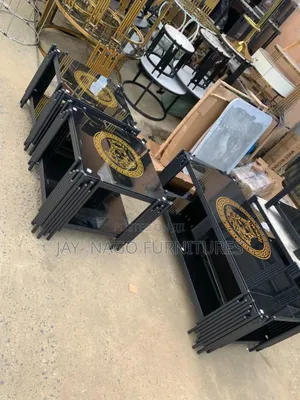 Executive Quality Varsce Glass Table and Stools