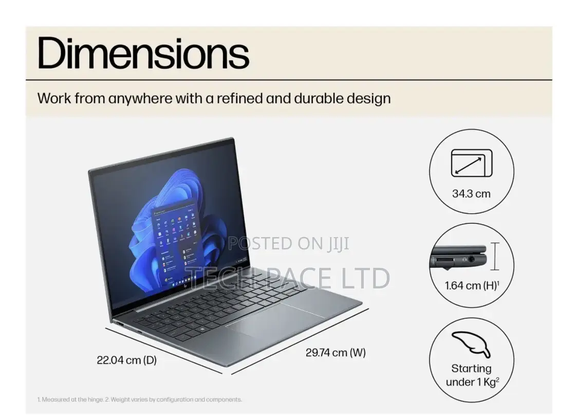 New Laptop HP Dragonfly G4 32GB Intel Core I7 SSD 512GB